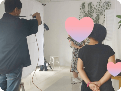 写真撮影・プロフィール作成